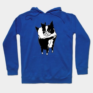 Boston Terrier Hugs Hoodie